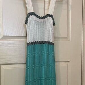 Missoni Blue/Green/White Dress